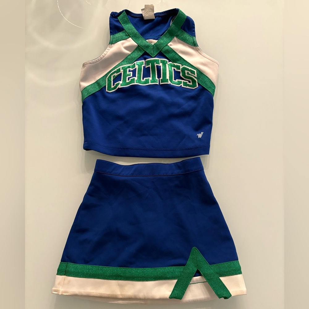 Boston Celtics Varsity Spirit Youth Cheerleading Outfit Preloved